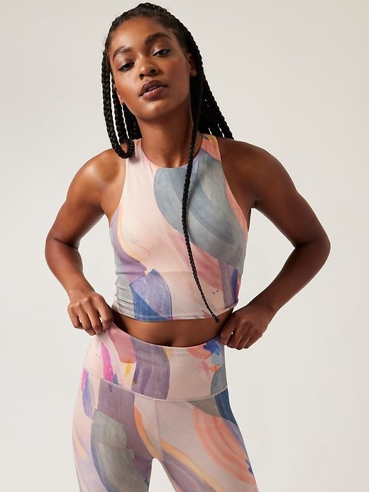 Conscious Crop Bra A-C sold by GAP product image thumbnail 4