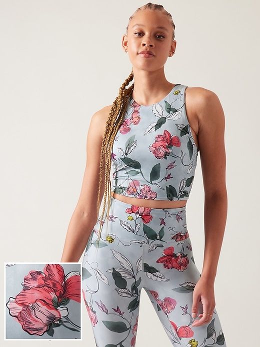 Conscious Crop Bra A-C sold by GAP product image thumbnail 7