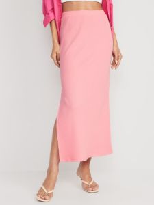 Pull-On Rib-Knit Maxi Skirt for Women sold by GAP