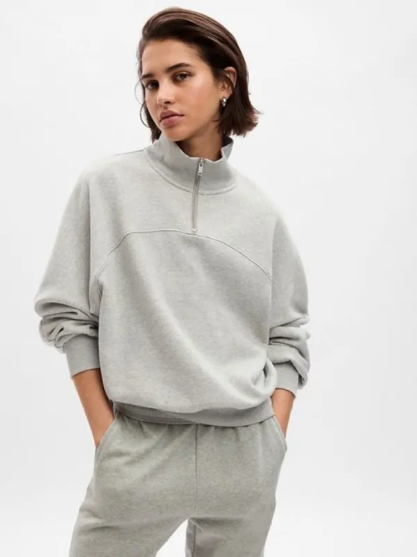Vintage Soft Quarter-Zip Pullover sold by GAP