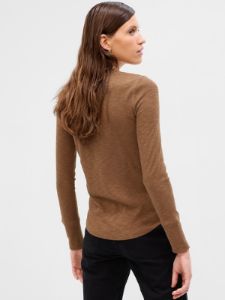 Essential Rib Henley T-Shirt sold by GAP