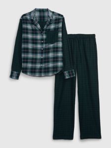 Flannel PJ Set sold by GAP