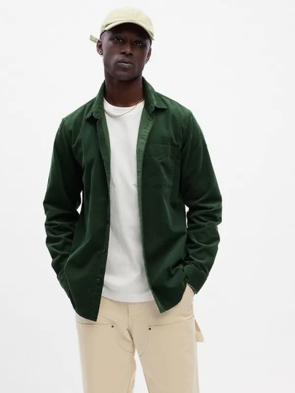 Corduroy Shirt in Standard Fit sold by GAP