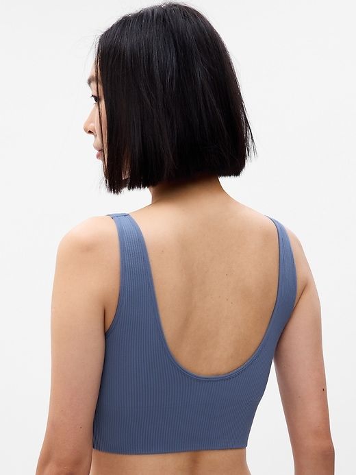 Seamless Rib Bralette sold by GAP product image thumbnail 2