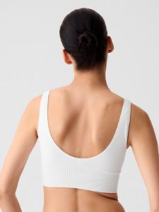 Seamless Rib Bralette sold by GAP