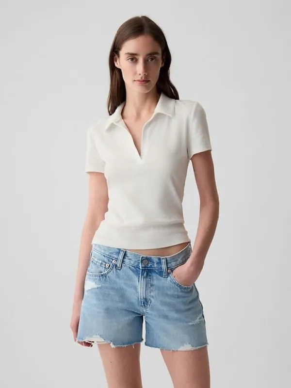 Essential Rib Polo Shirt sold by GAP