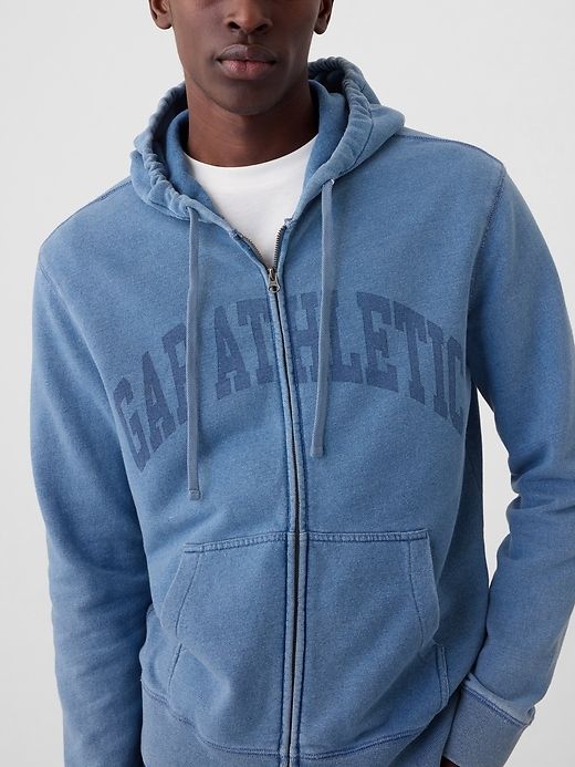 Gap Logo Full-Zip Hoodie sold by GAP product image thumbnail 4