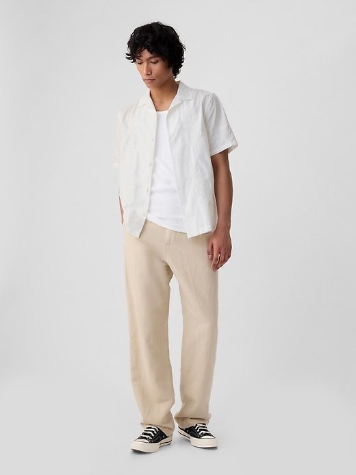 Embroidered Resort Shirt sold by GAP product image thumbnail 3