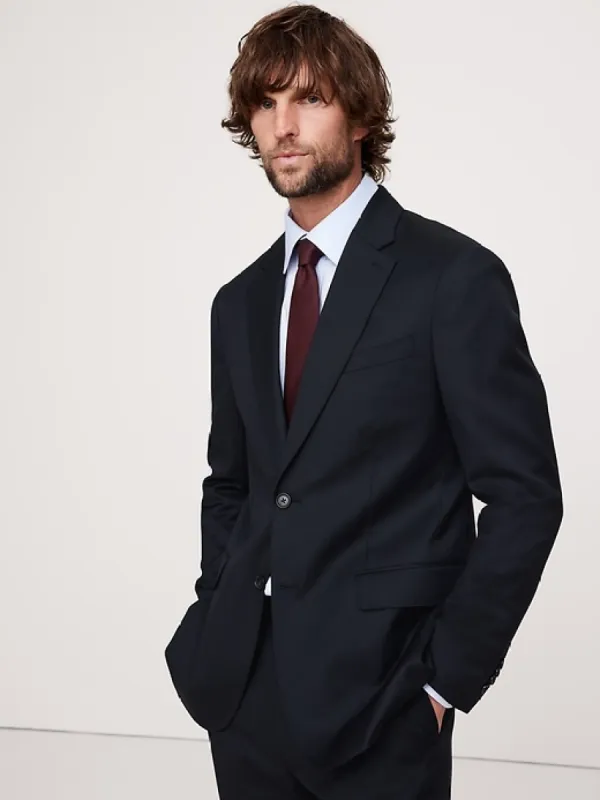 Signature Italian Houndstooth Suit Jacket sold by Banana Republic