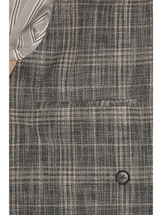 Plaid Double-Breasted Sport Coat sold by Banana Republic product image thumbnail 5