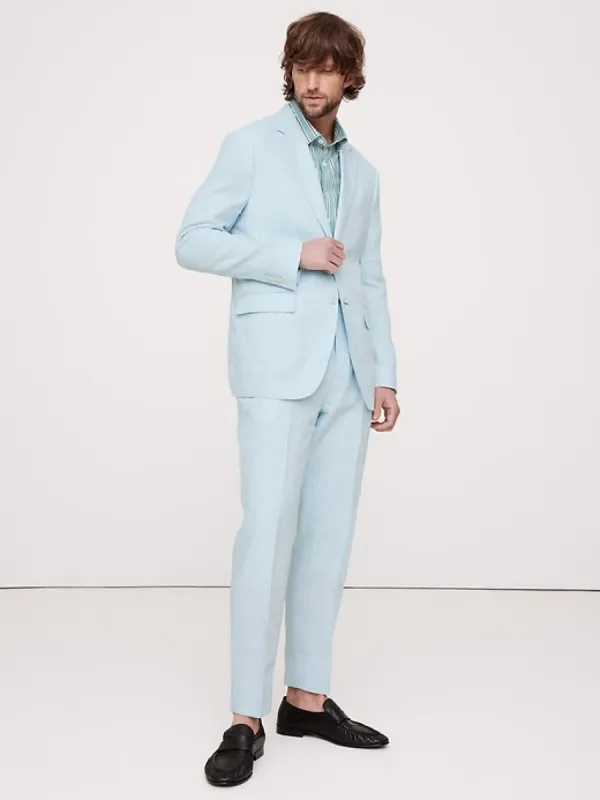 Linen Suit Jacket sold by Banana Republic