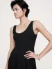 Crepe Scoop-Neck Midi Dress sold by Banana Republic