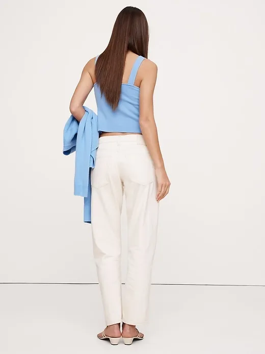 Cashmere Square-Neck Sweater Tank sold by Banana Republic product image thumbnail 2