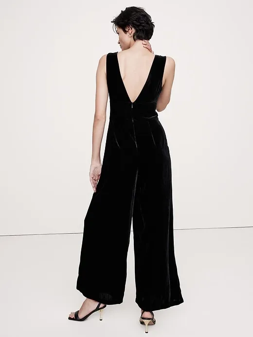 Velvet Jumpsuit sold by Banana Republic product image thumbnail 2