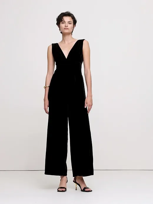 Velvet Jumpsuit sold by Banana Republic product image thumbnail 5