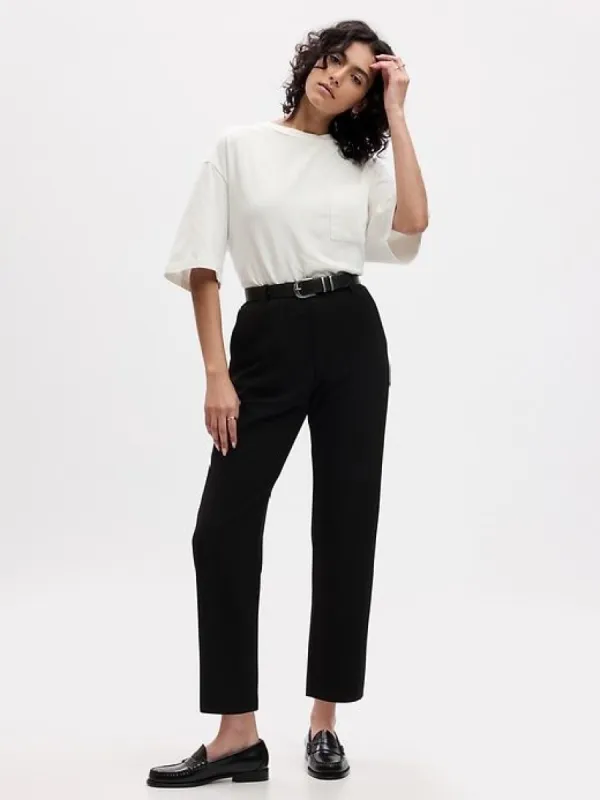 Relaxed Straight Pull-On Pants sold by GAP