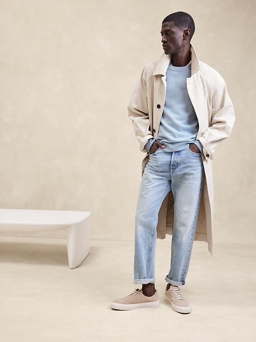 Cashmere-Linen Crew-Neck Sweater sold by Banana Republic