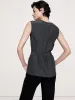 Signature Silk Wrap Top sold by Banana Republic