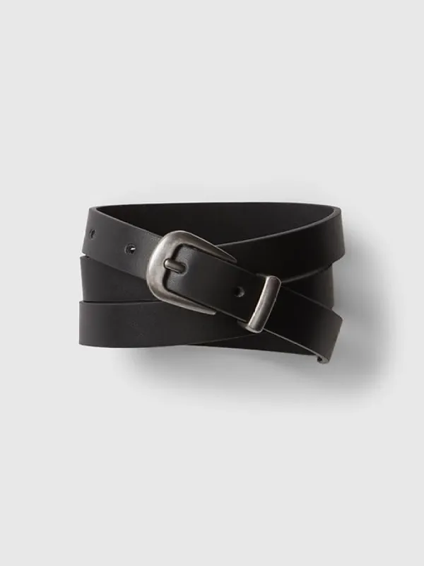 Vegan Leather Belt sold by GAP