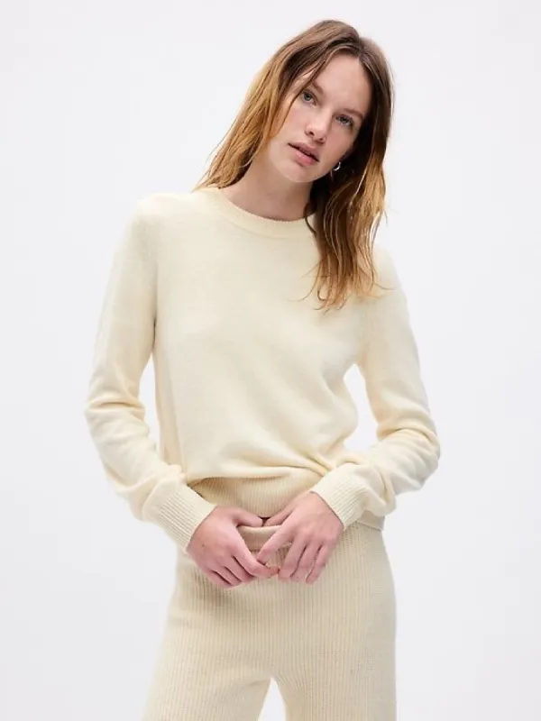 CashSoft Crewneck Sweater sold by GAP