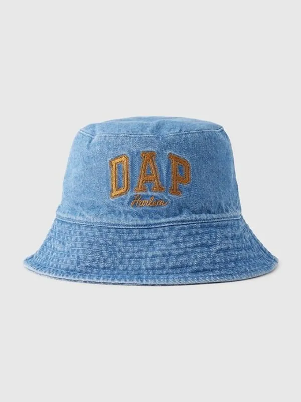 DAP × GAP Reversible Logo Denim Bucket Hat sold by GAP
