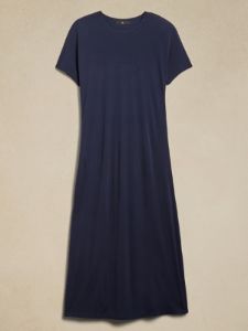 Crepe Midi T-Shirt Dress sold by Banana Republic