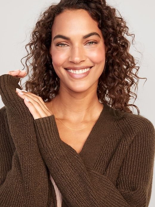 Shaker-Stitch Cardigan Sweater for Women sold by GAP product image thumbnail 5