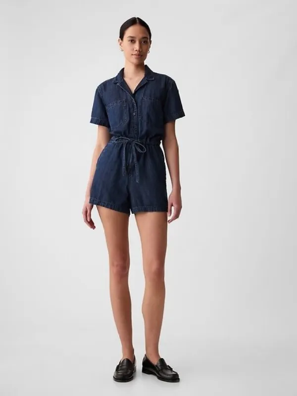 Denim Romper sold by GAP