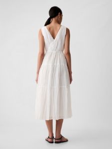 Pleated Tiered Maxi Dress sold by GAP