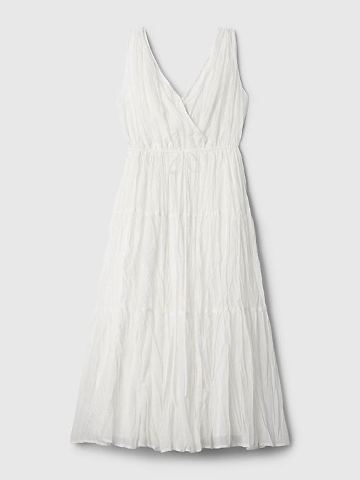 Pleated Tiered Maxi Dress sold by GAP product image thumbnail 4