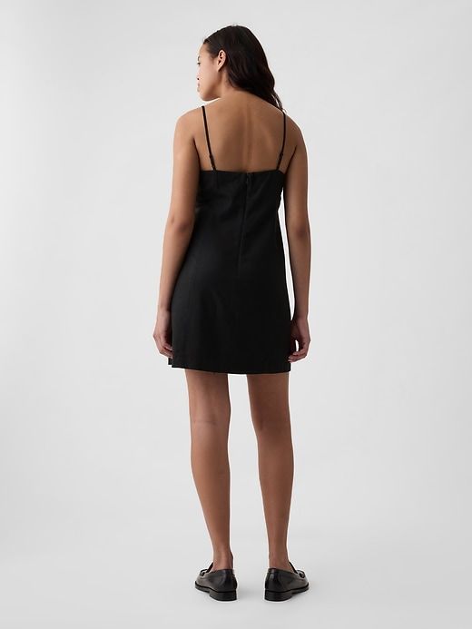 Linen-Blend Mini Dress sold by GAP product image thumbnail 2