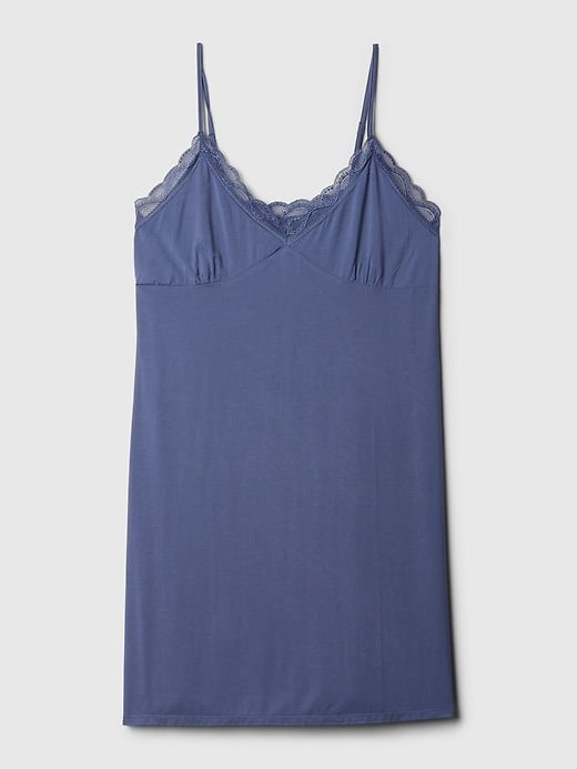 Lace-Trim Nightgown sold by GAP product image thumbnail 5