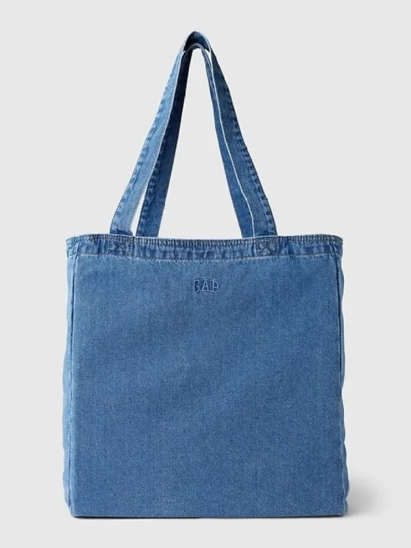 Gap Arch Logo Denim Tote Bag sold by GAP