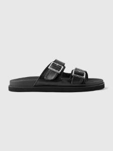 Vegan Leather Double-Strap Sandals sold by GAP