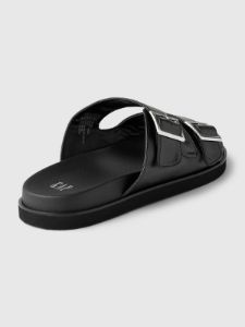 Vegan Leather Double-Strap Sandals sold by GAP