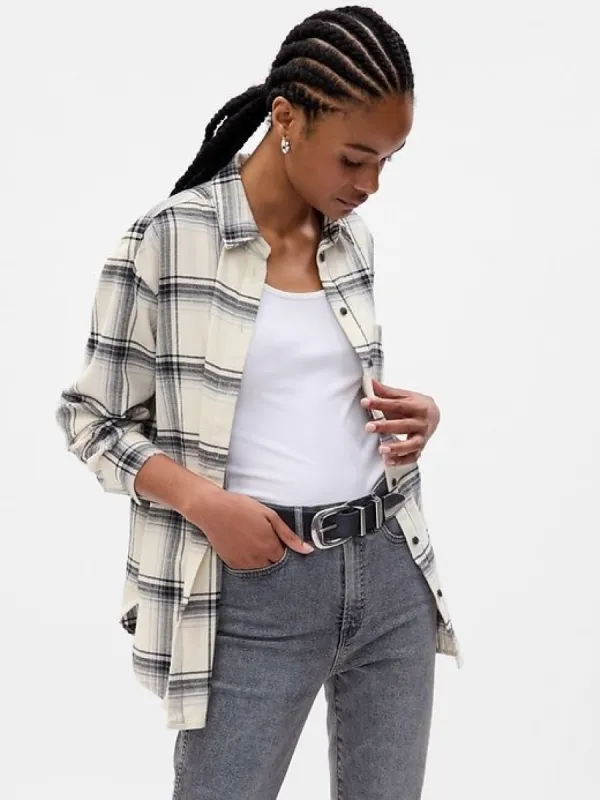 Flannel Big Shirt sold by GAP
