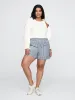 Organic Cotton Striped Poplin Shorts sold by GAP