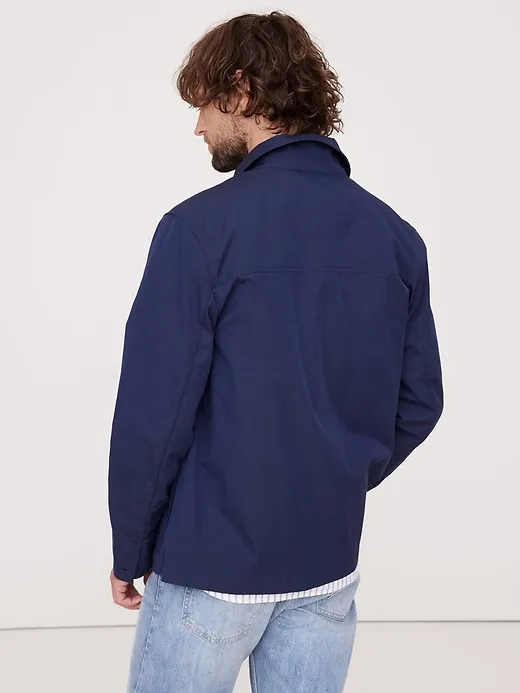 Water-Resistant Shirt Jacket sold by Banana Republic product image thumbnail 2