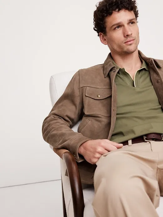 Slim Luxury-Touch Polo sold by Banana Republic product image thumbnail 3