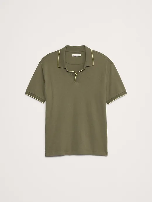 Slim Luxury-Touch Polo sold by Banana Republic product image thumbnail 4