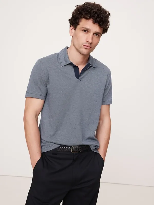 Slim Luxury-Touch Pique Polo sold by Banana Republic