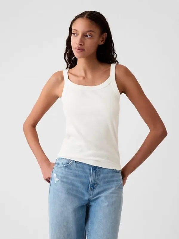 Modern Rib Tank Top sold by GAP