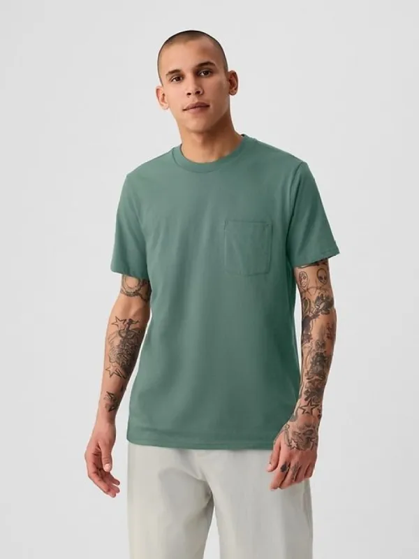 Organic Cotton Pocket T-Shirt sold by GAP