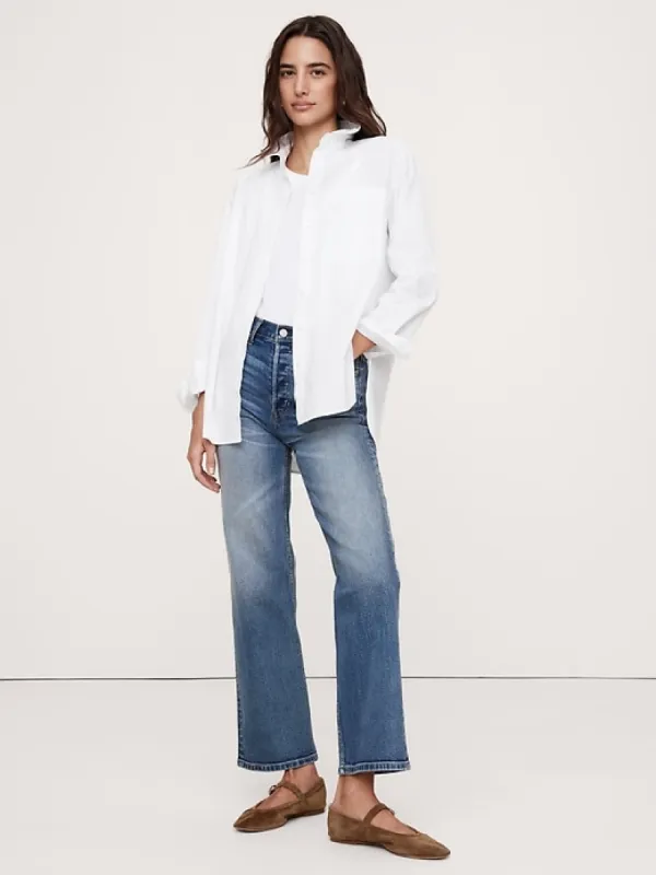 The Oversized Shirt sold by Banana Republic