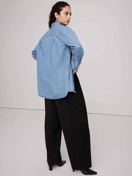 The Everyday Denim Western Shirt sold by Banana Republic product image thumbnail 2