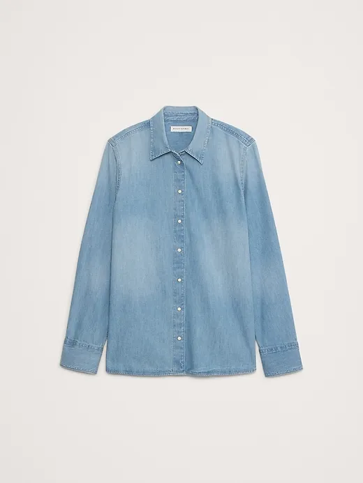 The Everyday Denim Western Shirt sold by Banana Republic product image thumbnail 4