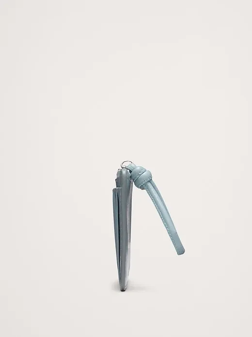 Leather Zip Card Holder sold by Banana Republic product image thumbnail 2