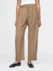 365 High Rise Brushed Twill Pleated Taper Trousers sold by GAP