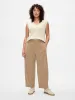 365 High Rise Brushed Twill Pleated Taper Trousers sold by GAP