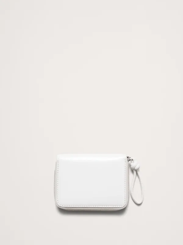Italian Leather Zip Mini Wallet sold by Banana Republic